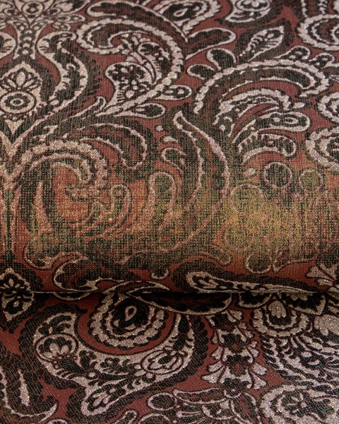 Galerie Wallcoverings 81199 Aphrodite Rubi Red Wallpaper