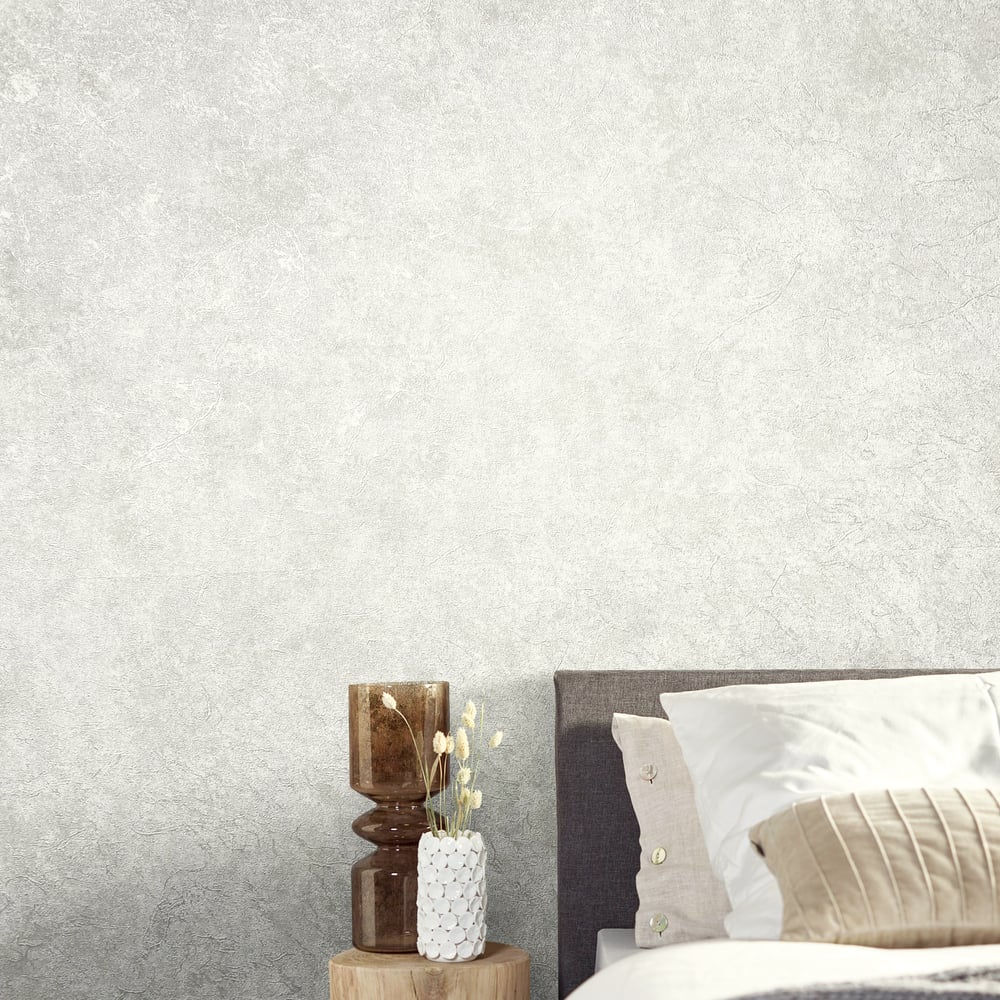 Galerie Wallcoverings 95021 Clay White Wallcoverings