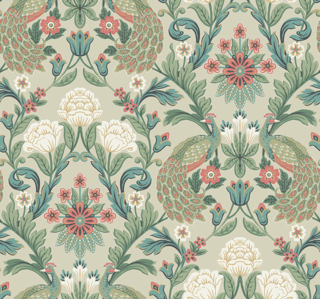 York Wallcoverings AC9104 Plume Dynasty Wallpaper