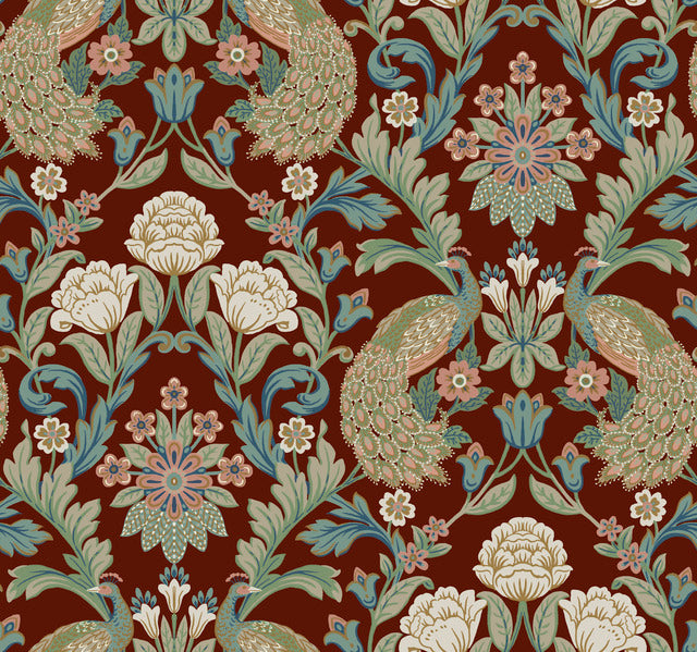 York Wallcoverings AC9106 Plume Dynasty Wallpaper