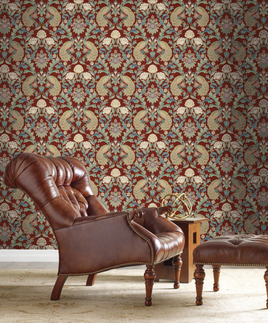 York Wallcoverings AC9106 Plume Dynasty Wallpaper