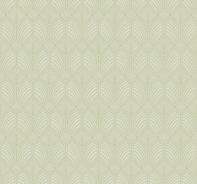 York Wallcoverings AC9185 Craftsman Green Wallpaper