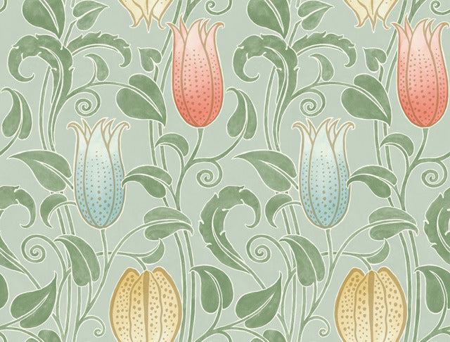 York Wallcoverings AC9202 Canterbury Bells Wallpaper