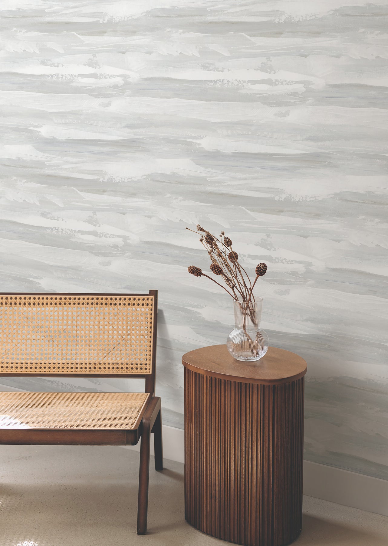 York Wallcoverings AG2013 On The Horizon Gray Wallpaper