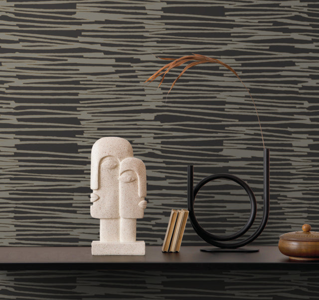 York Wallcoverings AG2095 Nikki Chu Water Reed Thatch Wallpaper