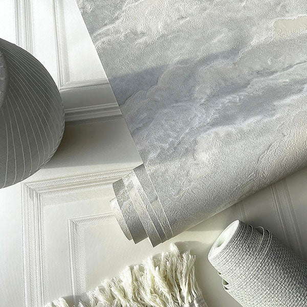 Brewster Home Fashions BG5705 Nimbostratus Pewter Cloud Wallpaper