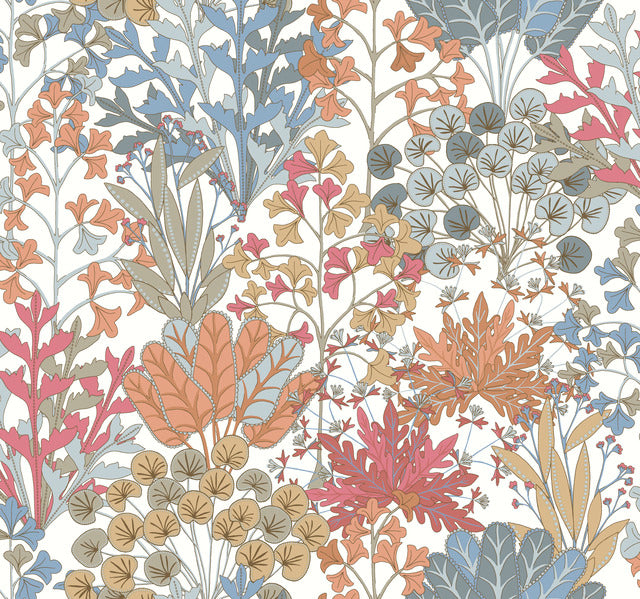 York Wallcoverings BL1813 Coral Forest Floor Wallpaper