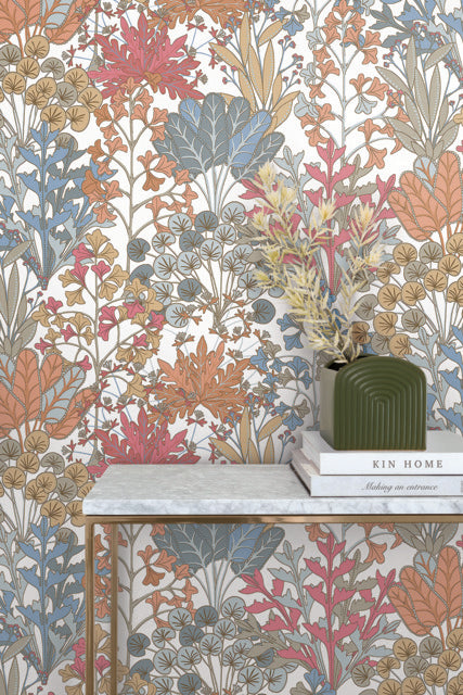 York Wallcoverings BL1813 Coral Forest Floor Wallpaper