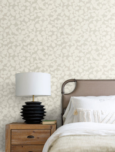 York Wallcoverings BO6683 Free Spirit Pearl Wallpaper