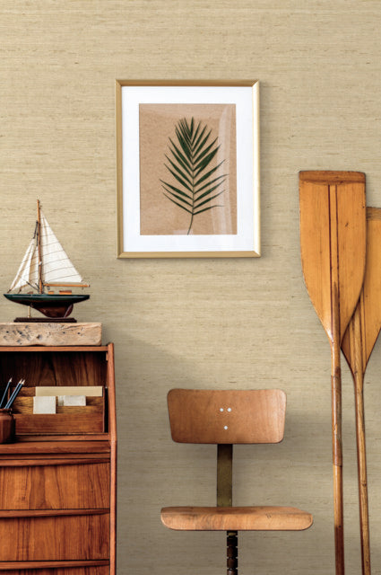 York Wallcoverings CV4401 Arrowroot Cream Wallpaper