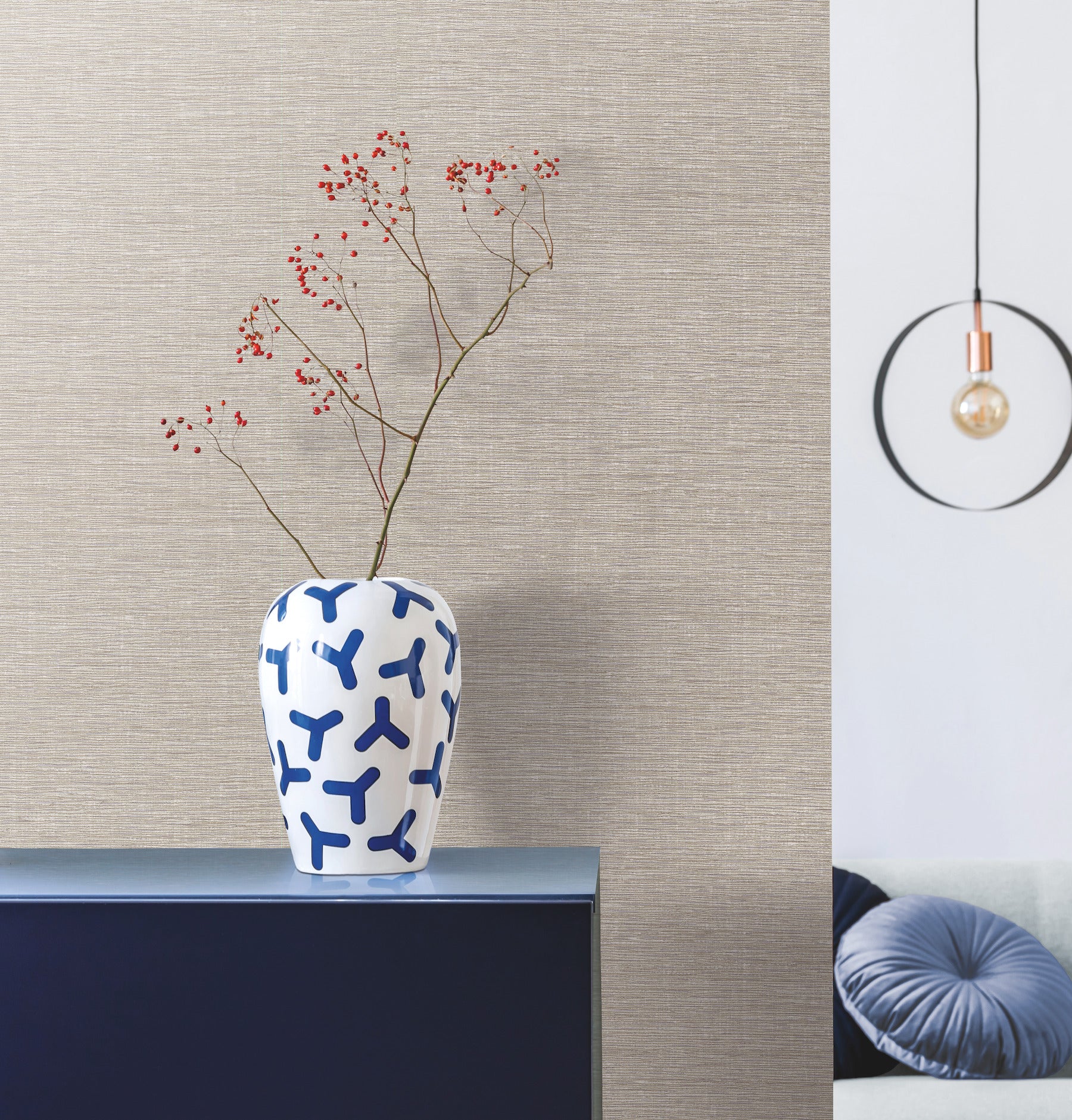 York Wallcoverings DA3549N Altitude Beige Wallpaper