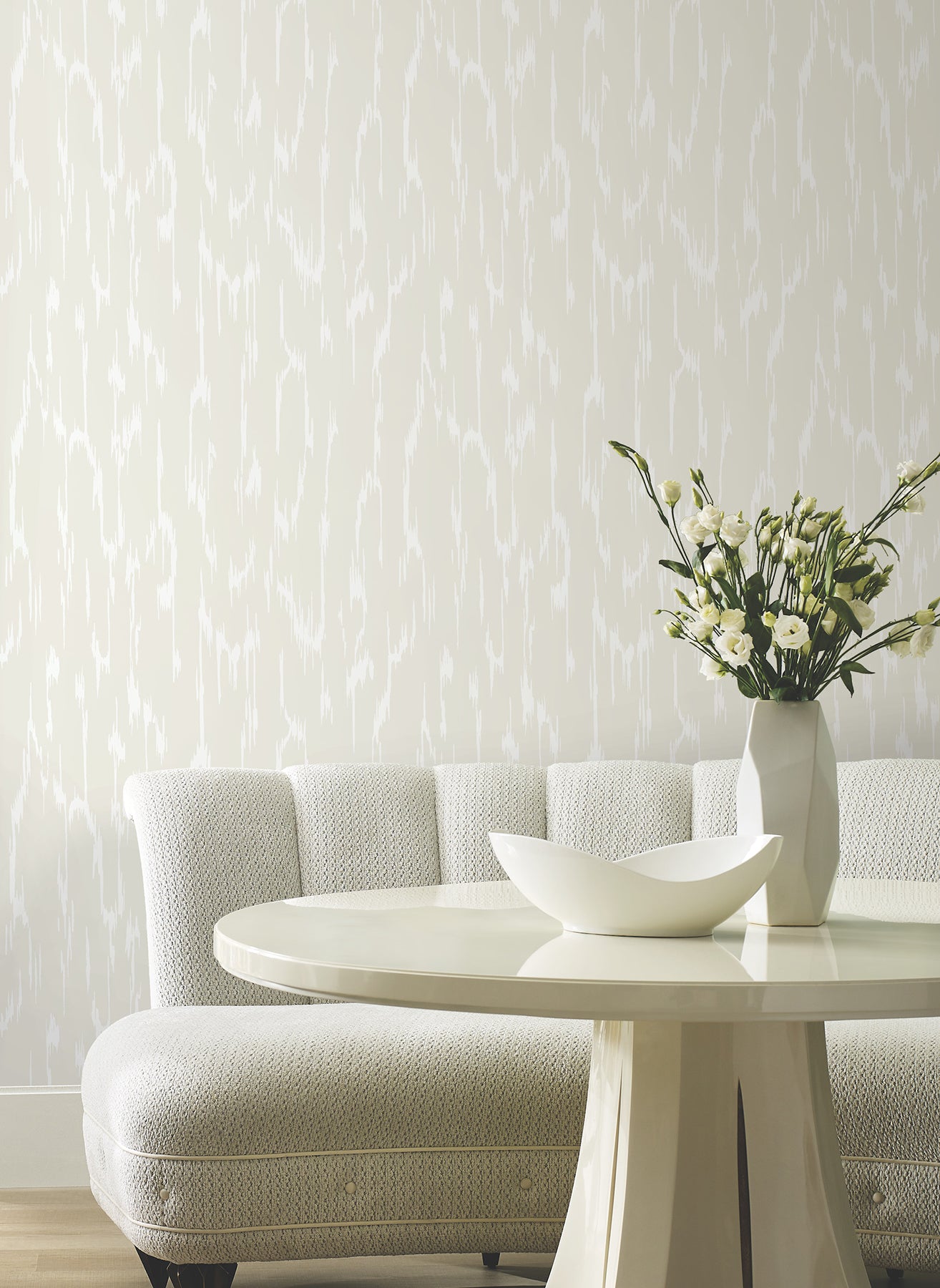 York Wallcoverings DF3366 Flowing Pearl Wallpaper