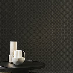Galerie Wallcoverings DT-FA3005 Zen Bronze Brown Wallpaper