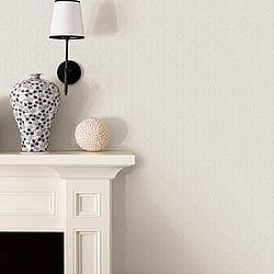 Galerie Wallcoverings F-AF7001 Fan White Wallpaper