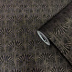 Galerie Wallcoverings F-AF7005 Fan Purple Lilac Wallpaper