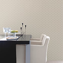 Galerie Wallcoverings F-PL3001 Geo Key Cream Wallpaper