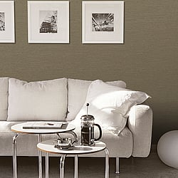 Galerie Wallcoverings F-PY6007 Horizontal Weave Bronze Brown Wallpaper