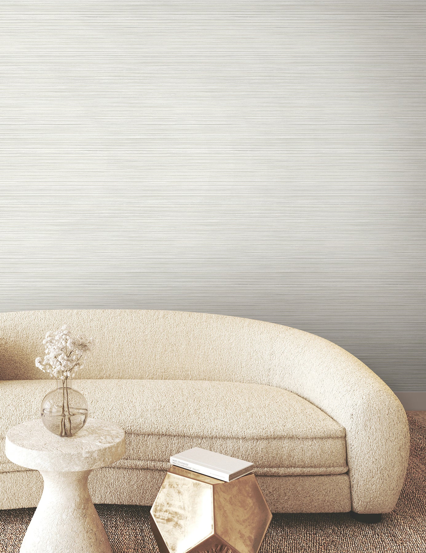 York Wallcoverings FM1074 Alignment Grey Wallpaper