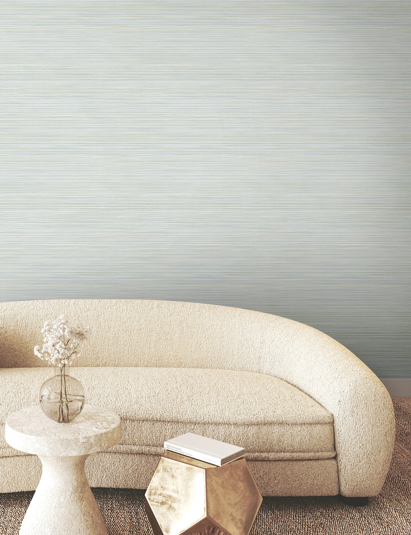 York Wallcoverings FM1075 Alignment Blue Wallpaper