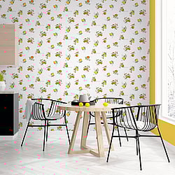 Galerie Wallcoverings G45412 Citrus Toss Orange Wallpaper