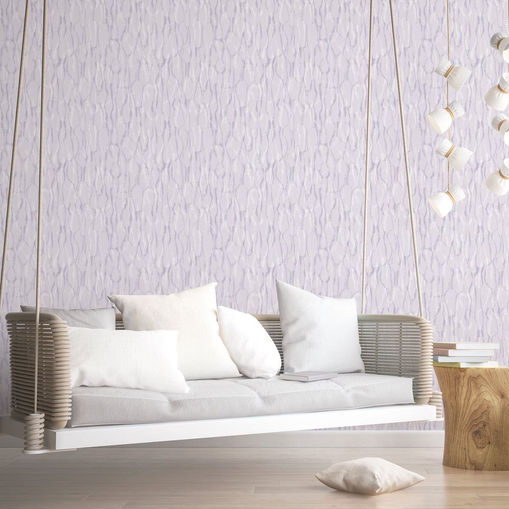 Galerie Wallcoverings G78243 Drizzle Lilac Wallpaper