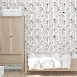 Galerie Wallcoverings G78385 Koalas Beige Wallpaper