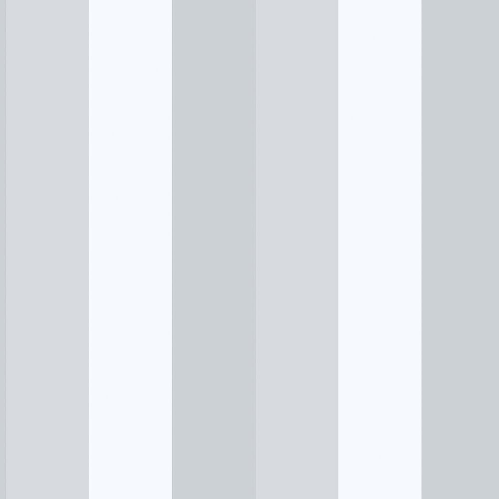Galerie Wallcoverings G78519 Secret Stripe Silver Grey Wallpaper