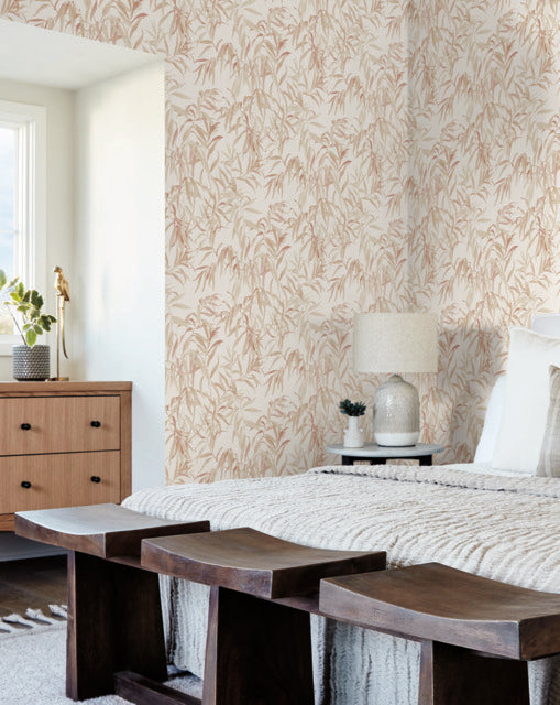 York Wallcoverings GO8244 Willow Grove Orange Wallpaper