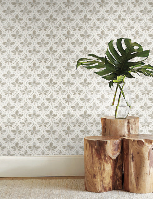 York Wallcoverings GO8272 Sevilla Gray Wallpaper