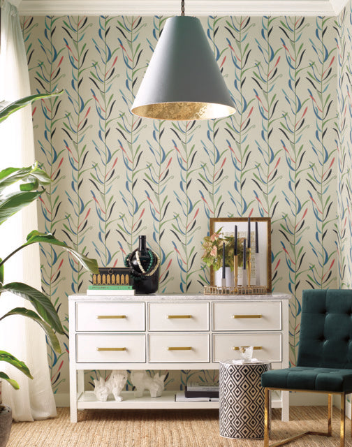 York Wallcoverings GO8326 Chloe Vine Wallpaper