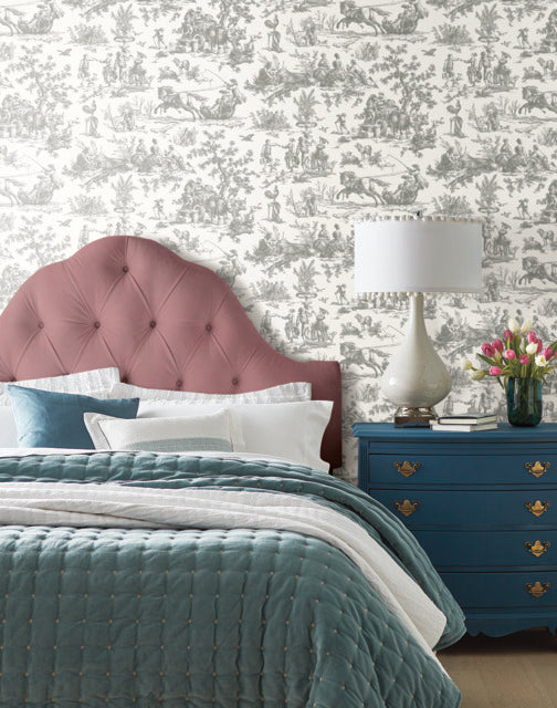 York GR5922 Seasons Toile Wallpaper