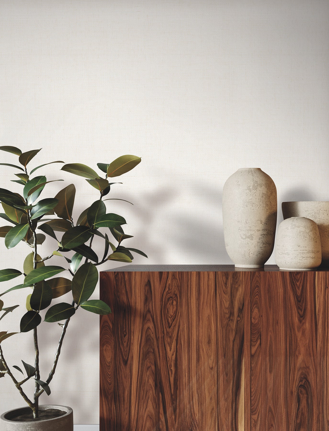 York Wallcoverings GRL88318 Satin Paperweave Bright White Wallpaper