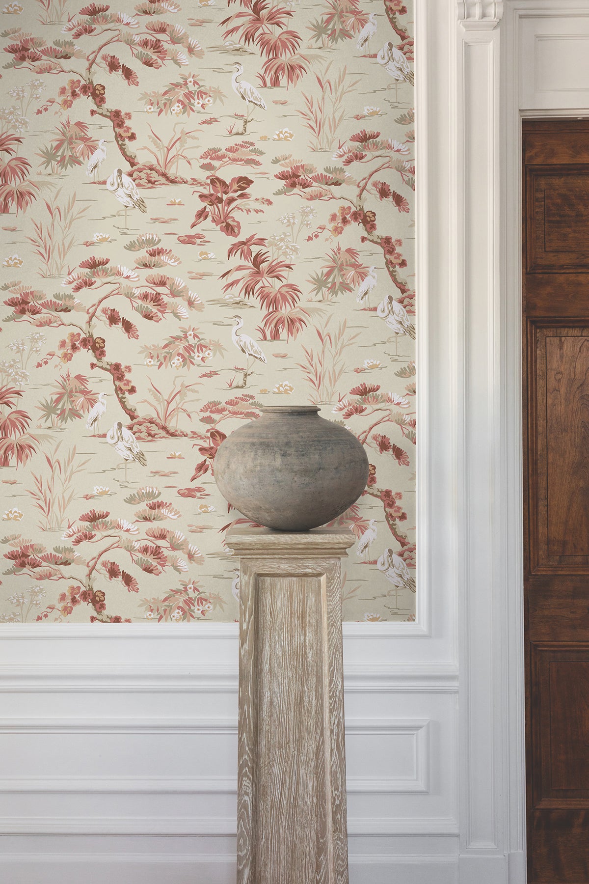 York Wallcoverings GT4532 Bridgewater Coral Wallpaper