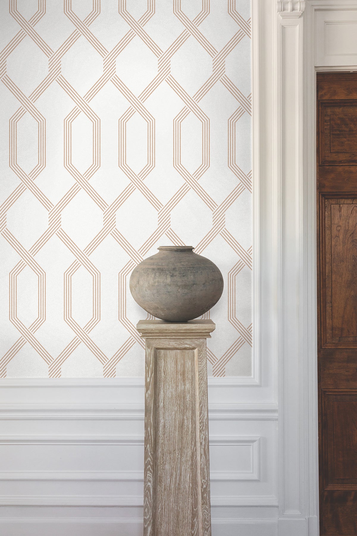 York Wallcoverings GT4554 Palisade Coral Wallpaper