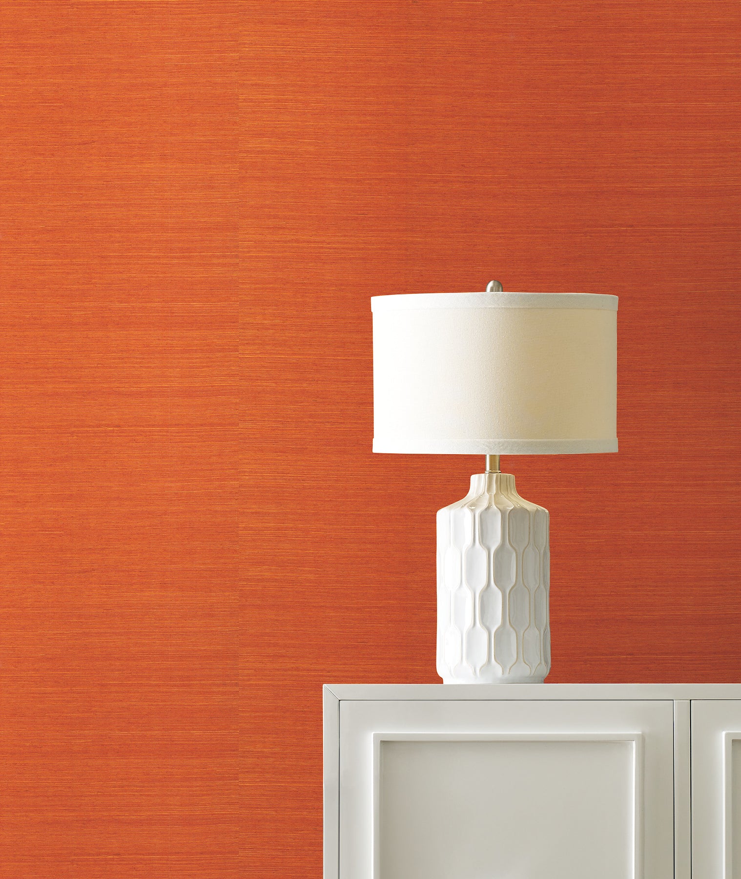 York Wallcoverings GV0140NW Maguey Sisal Clementine Wallpaper