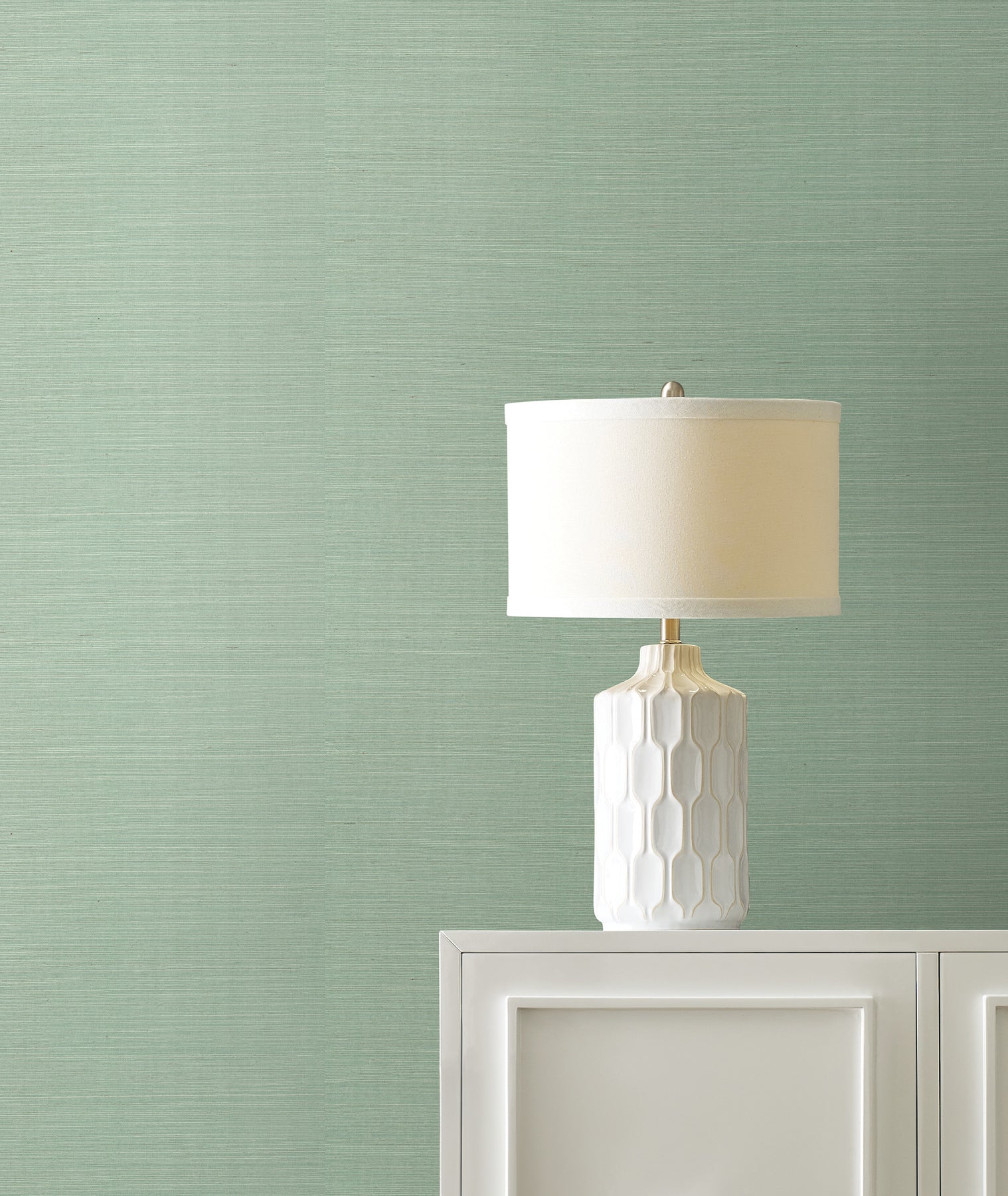 York Wallcoverings GV0150NW Maguey Sisal Seaglass Wallpaper