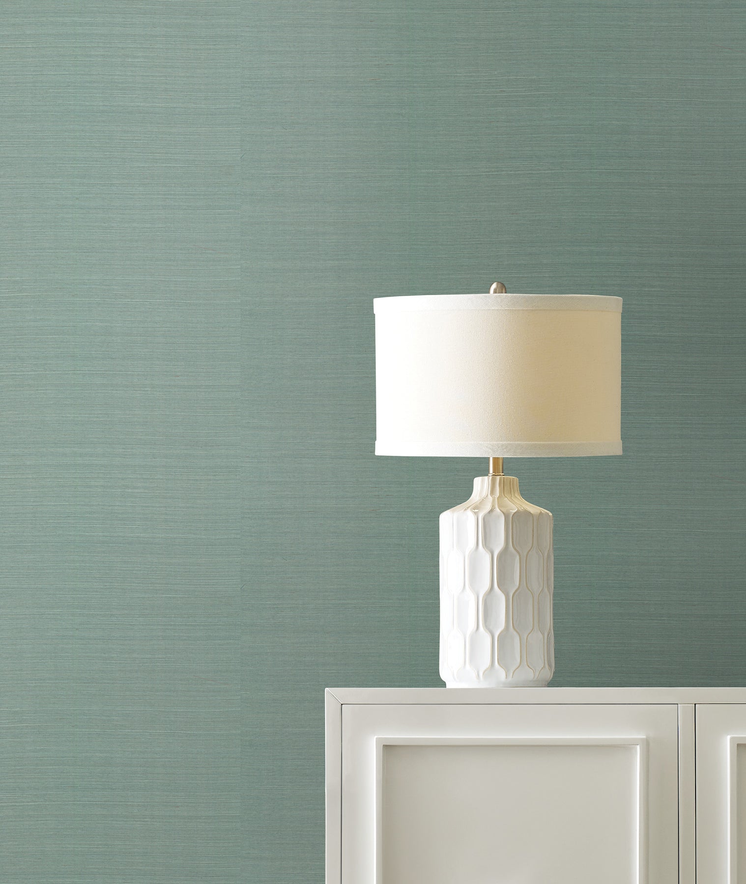York Wallcoverings GV0152NW Maguey Sisal Spruce Wallpaper