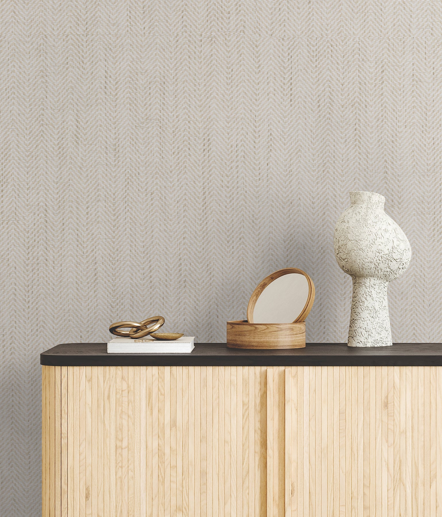 York Wallcoverings GV0194 Tailored Weave White Wallpaper