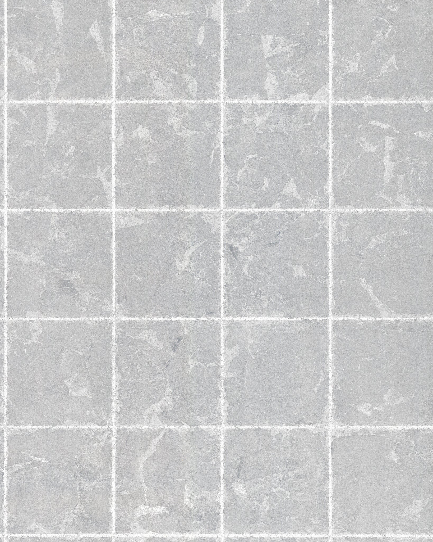 York Wallcoverings KT2103 Metal Leaf Squares Silver Wallpaper