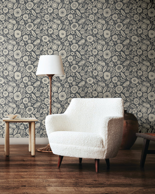 York LM5395 Camille Blossom Wallpaper