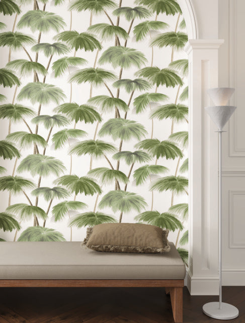 York LM5431 Plein Air Palms Wallpaper