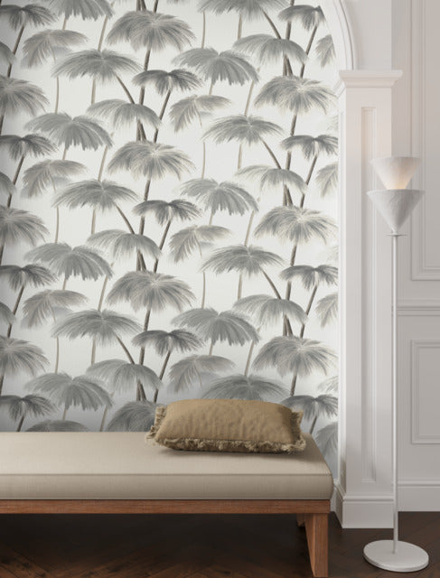 York LM5432 Plein Air Palms Wallpaper