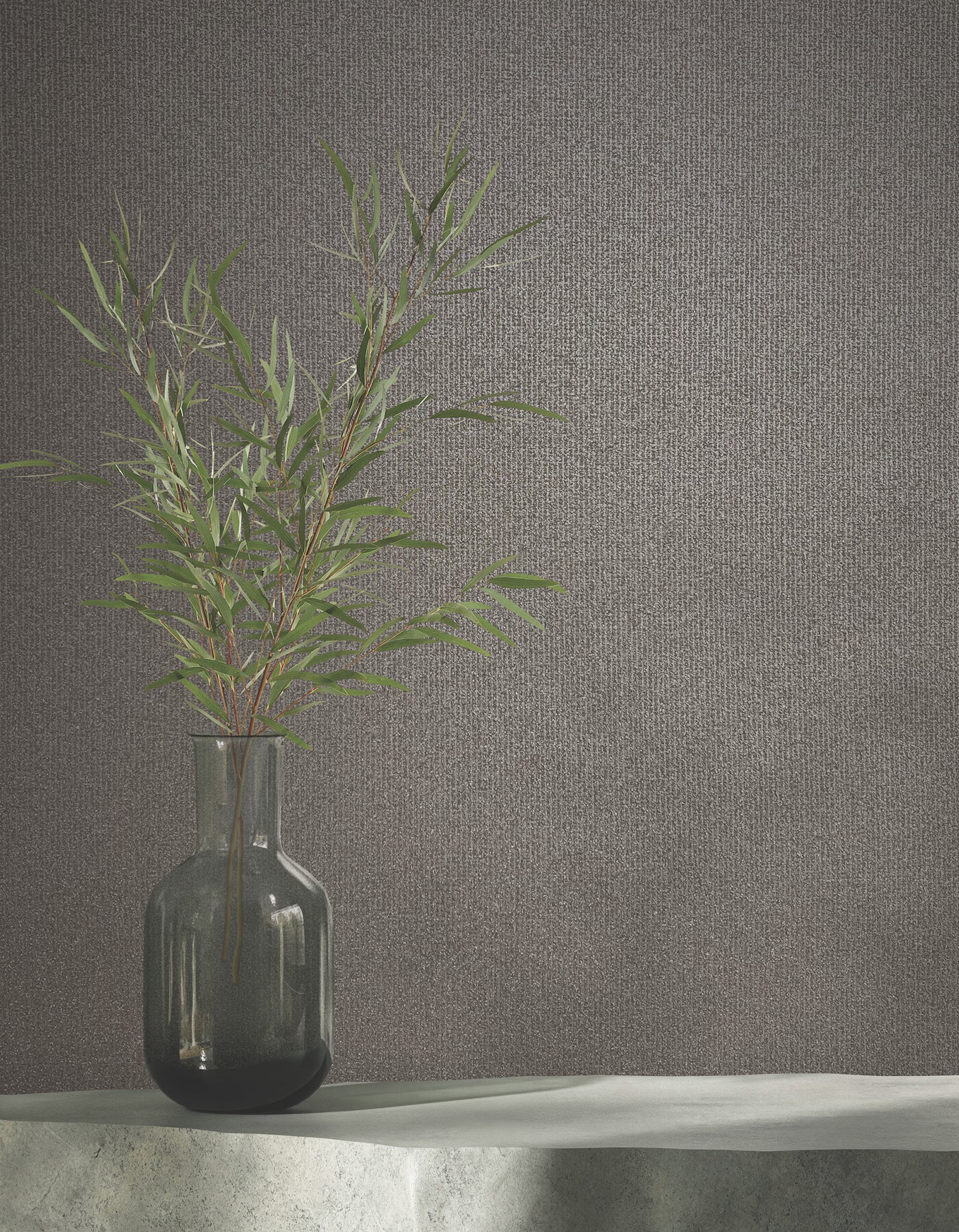 York Wallcoverings MA34943 Glistening Quartz Pewter Beaded Wallpaper