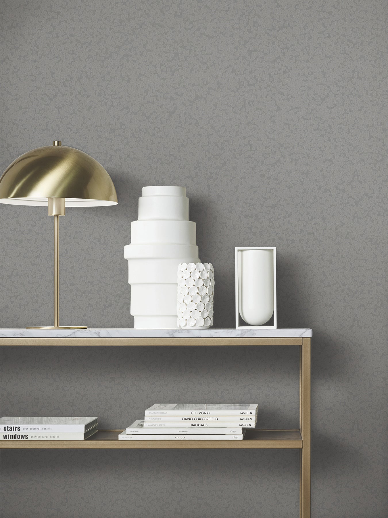 York Wallcoverings MA34957 Hudson Pewter Hammered Metal Wallpaper