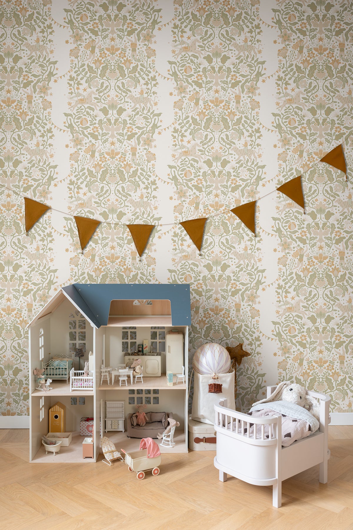 York Wallcoverings MB29025 Cirkus Moss Wallpaper