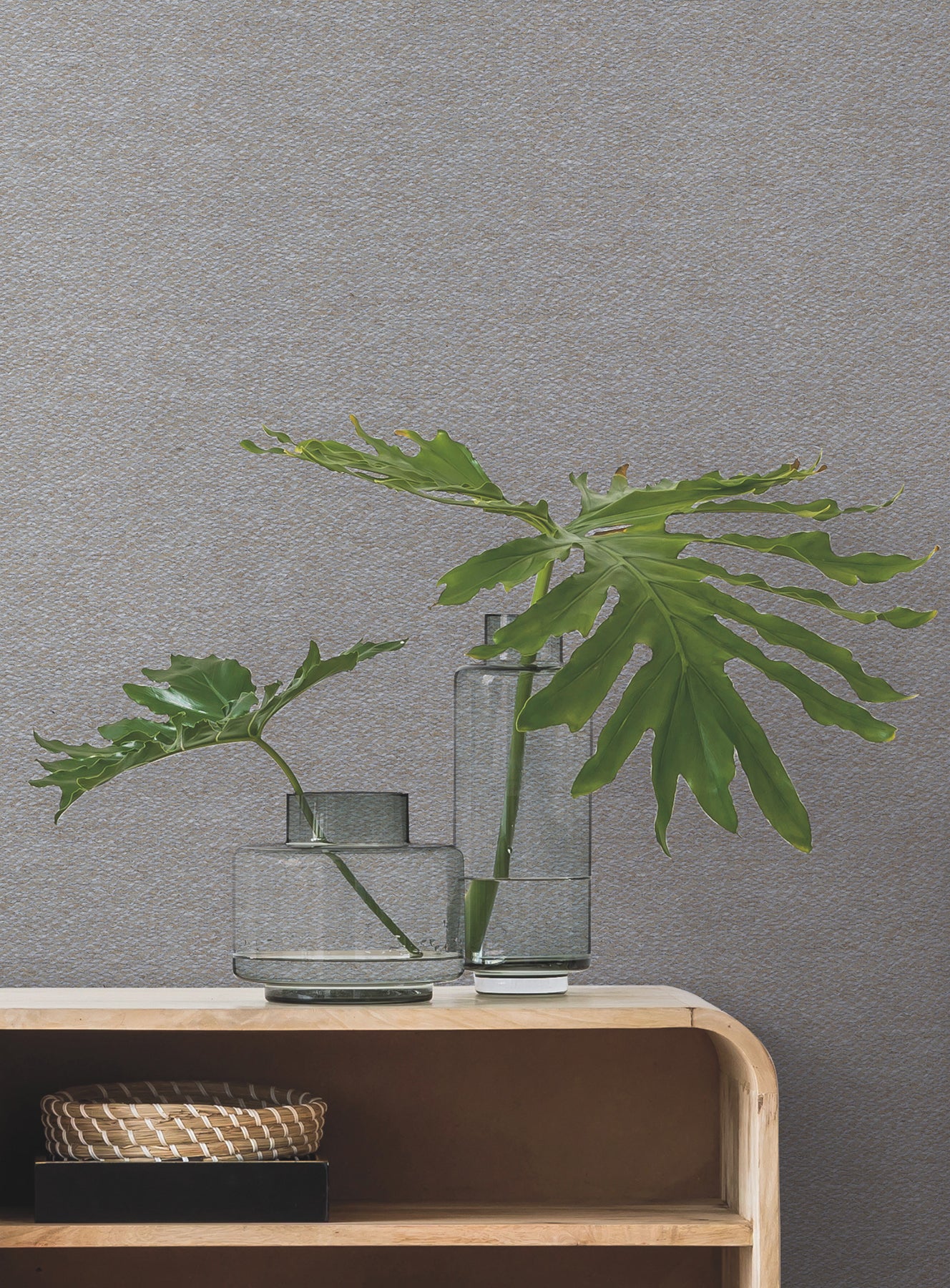 York Wallcoverings MF4706MH Paper Light Blue Yarn Wallpaper