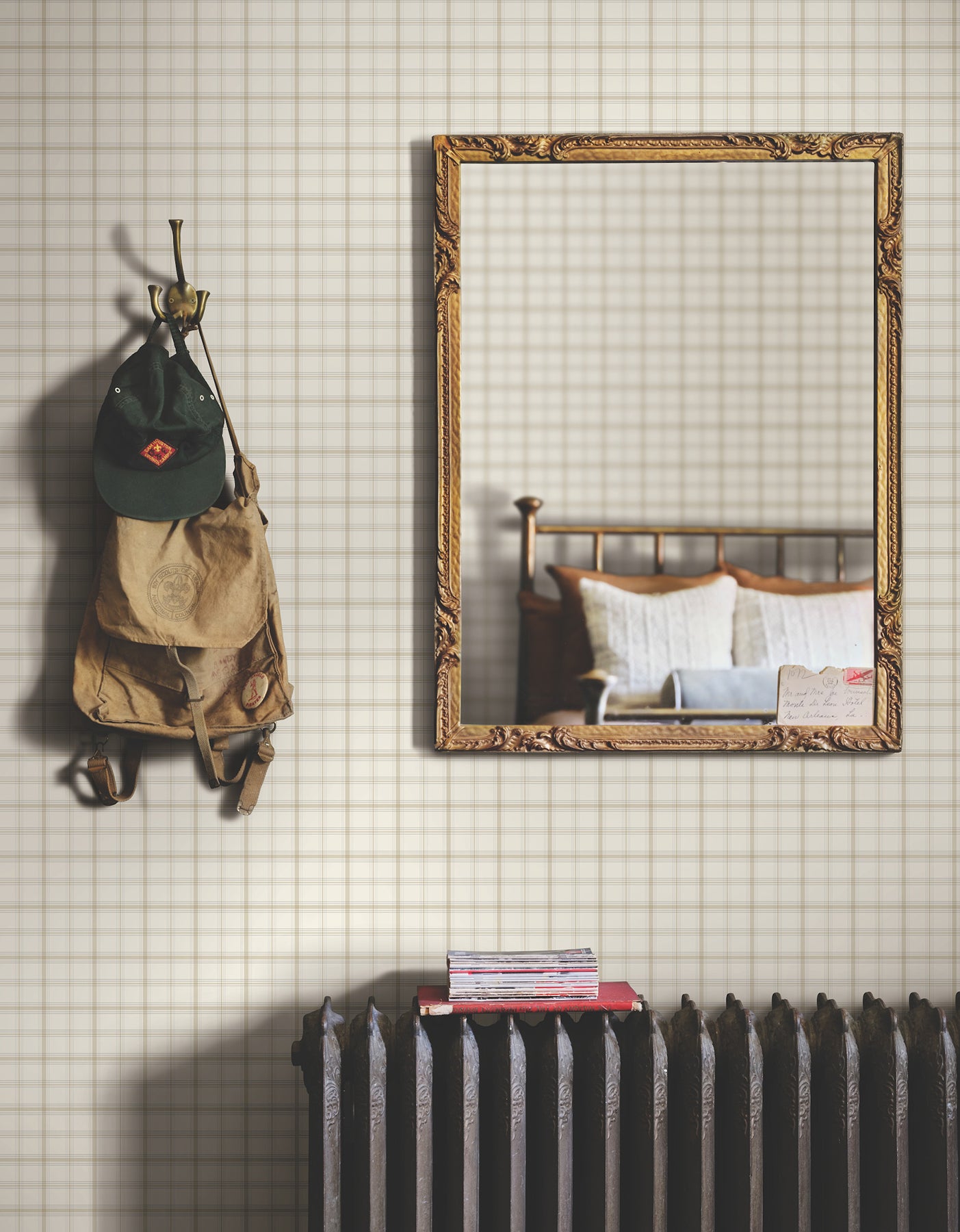 York Wallcoverings MF4793 Hunter Neutral Wallpaper