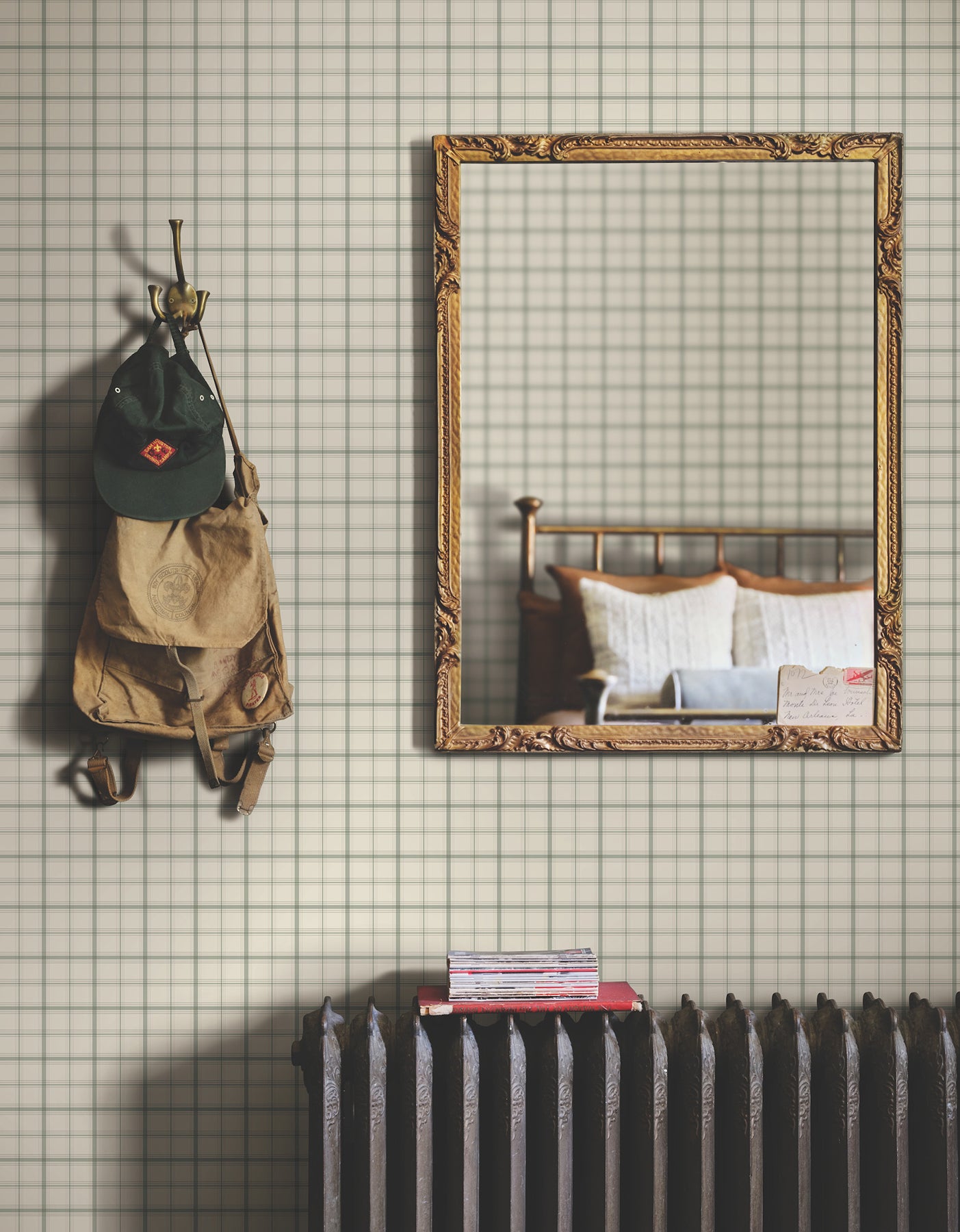 York Wallcoverings MF4794 Hunter Green Wallpaper