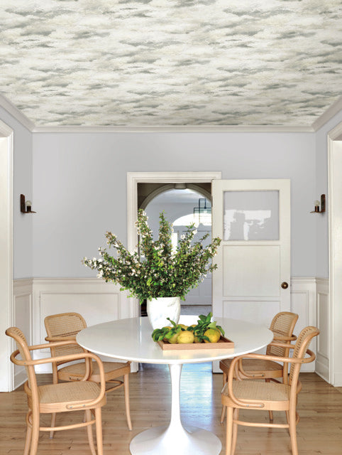 York Wallcoverings MN1810 Plein Air Tan/Gray Wallpaper
