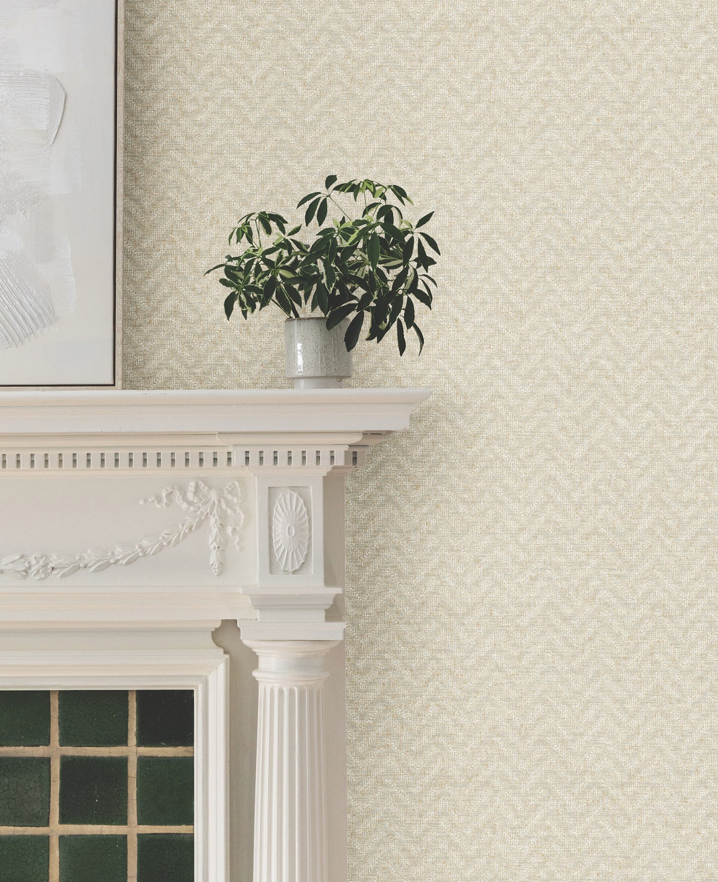 York Wallcoverings MX9676 Regent Beige Wallpaper